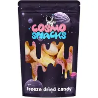 COSMO SNACKS gevriesdroogde zure wormen (gummiesnoepjes), 52 g