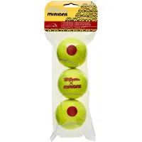 Wilson Minions Stage 2 Oranje 3St. - Tennisballen - Multi