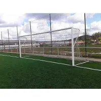 Softee Paar basissen voor voetbal 11 doelen om net op te rollen