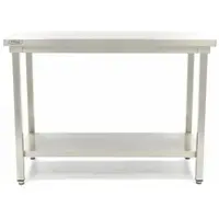 Maxima Roestvrijstalen Werktafel 'Deluxe' 1600 x 700 mm