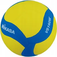 MIKASA VS160W Kindervolleybal - Blauw, Zacht & Licht