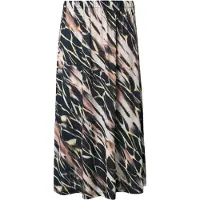 Ulla Popken Rok lichtbeige / bruin / zwart