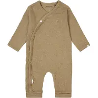 Noppies Nevis Romper Light Green Melange | Maat: 44