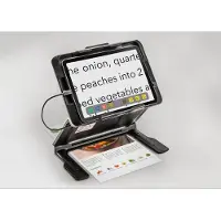 Eschenbach Optaro XL - incl. 11" houder - iPad beeldschermloep - Slechtzienden - OCR - Voorleesfunctie - tot 22x vergroting - Accu - Usb-C
