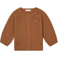Noppies baby baby vest Naga van katoen bruin Effen - maat 74