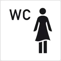 Ivana Pictogram WC Vrouw