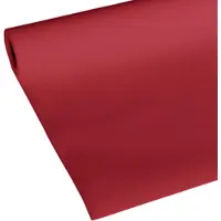 COSY&TRENDY Cosy & Trendy Tafelloper - 2x - papier - bordeaux rood - 480 x 40 cm