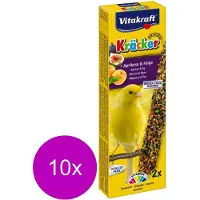 Vitakraft Kanarie Kracker - Fruit - 2 in 1 - 10 Stuks - Vogelvoer