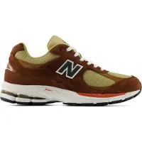 New Balance Sneakers laag '2002' bruin / kiwi / zwart