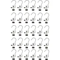INF Hanger met clip RVS 30-pack