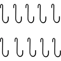 INF S-vormige haken, zware metalen haken, 10 stuks S