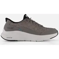 SKECHERS CONTOUR FOAM - COZY FIT Heren Instappers - Charcoal / Zwart