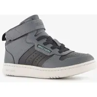 SKECHERS Quick Street jongens sneakers grijs zwart maat 36