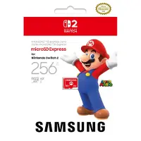 officieel gelicentieerd: - microSDXC SD Express-kaart - microSD Express - 256 GB (Switch 2)