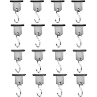 INF Tenthaken voor campers, verpakking van 16 stuks Silver