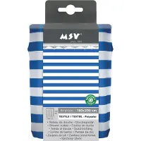 MSV Douchegordijn Brighton Blauw 180cm