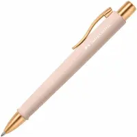 Faber-Castell Poly Ball Urban Intrekbaar Balpen Blauw 0,6 mm Extra breed Balpen Navulbaar