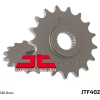 JT Sprockets 520 Jtf402.13 Steel Front Sprocket Transparant 13t