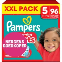 Pampers Baby Dry Luierbroekjes Maat 5 (11-17kg) 96 stuks