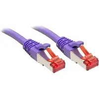 Lindy Rj45/Rj45 Cat6 7.5m netwerkkabel Violet 7,5 m S/FTP (S-STP)