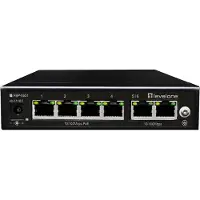 LevelOne FEP-0631 netwerk switch Fast Ethernet (10/100) Power over Ethernet (PoE) Zwart