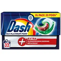 Dash 4-in-1 Platinum Pods Extra Vlekverwijderaar (32 wasbeurten)