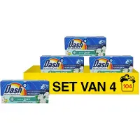 Dash 4x Wasmiddelcapsules 4in1 Pods Katoen Fris 26 stuks
