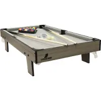 Cougar Pooltafel Mini 3 ft Eiken/grijs