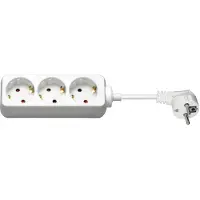 Goobay Stekkerdoos 3-voudig | 3 meter (Wit)