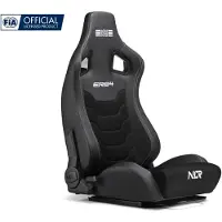 Next Level Racing - ERS4 Elite Racing Stoel - Verstelbare Rugleuning - PU Leer & Suede - Zwart