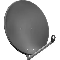 Wentronic satellietschotel | 80 cm | aluminium | zwart