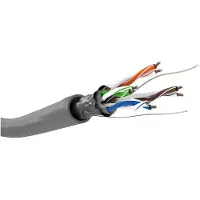 Goobay CAT 5e Network Cable, F/UTP, grey 305 m