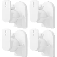 Goobay luidspreker muurbeugel | set van 4 | tot 3,5 kg | wit