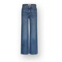 Vingino Wide leg Jeans Cato Stones Meisje Blauw 140