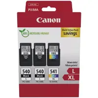 Canon PG540L x2/CL541 XL Cartridges Combo Pack