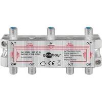 Goobay SAT Distributor, 6-Pack