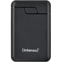 Intenso Power Bank B10000 black Powerbank 10000 mAh Li-ion USB-A, USB-C Zwart Statusweergave