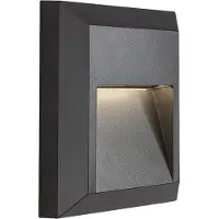 Rabalux - wandlamp voor buiten - LED 4W - Antraciet, Trento - IP65 - 230V - 4000 K