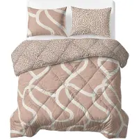 Sleeptime Lazy dekbed zonder overtrek incl. kussensloop - Shapes - 200x200