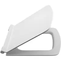 Hak Purity Slim Soft Close toiletzitting, wit