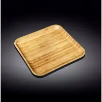 Wilmax Bamboe Serveerplank Vierkant - 30.5 x 30.5 cm - Hout