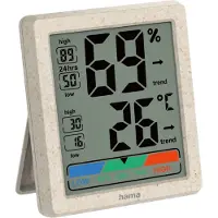 Hama Thermometer en Hygrometer Ponza, digitaal voor binnen, modelnummer 222227