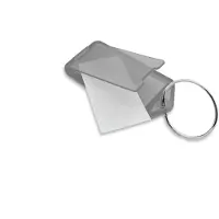 Combicraft Openklapbare sleutellabels Grijs 60 x 27 mm - 100 stuks