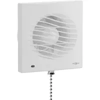 Mexen DXS 120 badkamer ventilator, trekkoord schakelaar, wit - W9603-125K-00