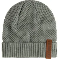 Knit Factory Jazz Gebreide Muts Heren & Dames - Beanie hat - Urban Green - Warme groene Wintermuts - Unisex - One Size