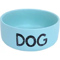 Boon Voerbak Hond Dog Blauw D 15,5 H 6,5 Cm