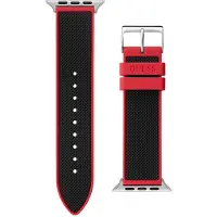 GUESS Apple Band Watch Straps Zwart Armband: 100% Silicone Not Applicable CS3002S1