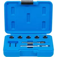 Bgs Laspunt boor/frees set, 10 stuks