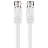 Pro SAT aansluitkabel, wit, 10 m (Antennekabel), Antennekabel