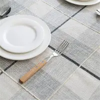 Unyqoos Rond Tafelkleed met Kwastjes voor Stijlvolle Keuken- en Eetkamertafeldecoratie, 180 cm